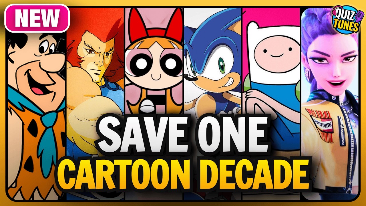 SAVE ONE CARTOON DECADE 📺 | 70s vs 80s vs 90s vs 00s vs 10s vs 20s 🔥🎶 Top opening songs 🎵 Music Quiz
