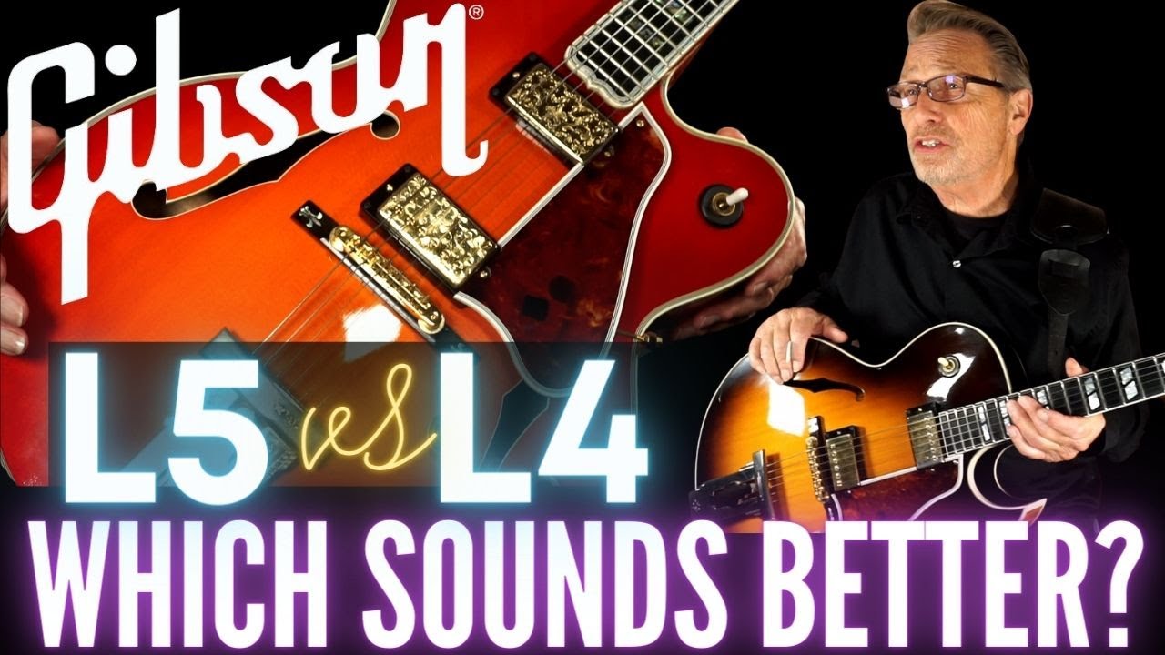 Gibson L4 против Gibson L5 | Какая арктоп-гитара звучит лучше? | Сравнение джазовых гитар