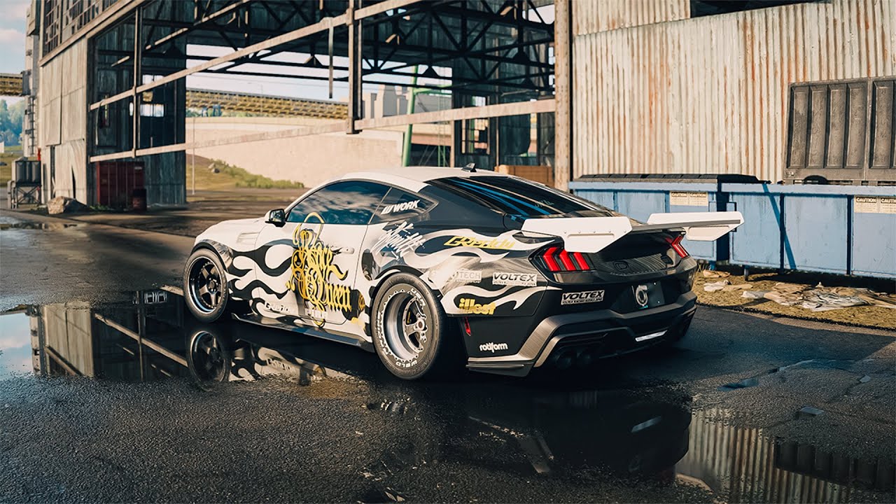 NEW Ford Mustang DRAG Build / NFS Unbound /