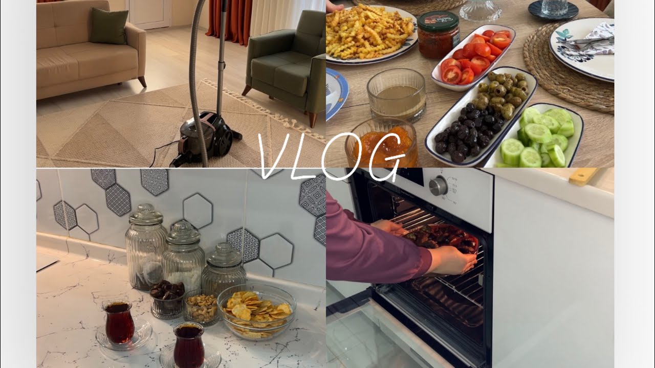 SESSİZ VLOG 🌻KAHVALTI HAZIRLIĞI 🍳🫖AKŞAM YEMEĞİ HAZIRLIĞI🫕