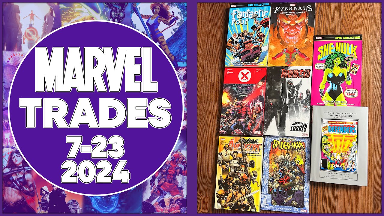 Marvel Books 7/23/24 | FANTASTIC FOUR EPIC: INTO THE TIME STREAM | SHE-HULK EPIC COLLECTION VOL. 6