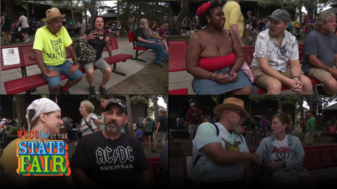 Strangers at Minnesota State Fair find out what they have in common