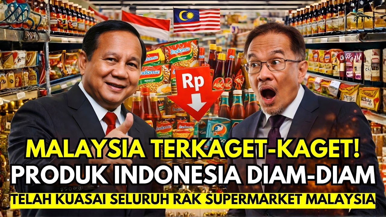 Tak Terbendung! Produk Indonesia Serbu Pasar Malaysia, Lokal Mulai Tersisih?