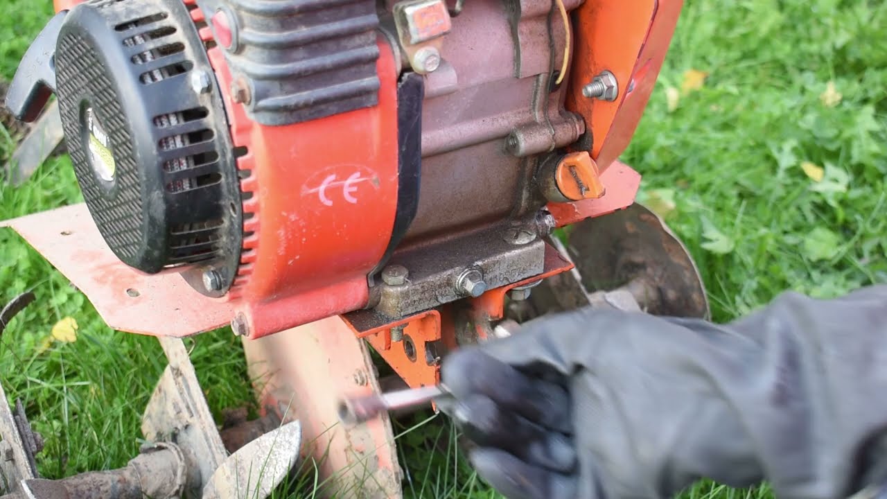 Comment faire la vidange d'un motoculteur?   Vidanger son motoculteur DORI et autres  FACILEMENT