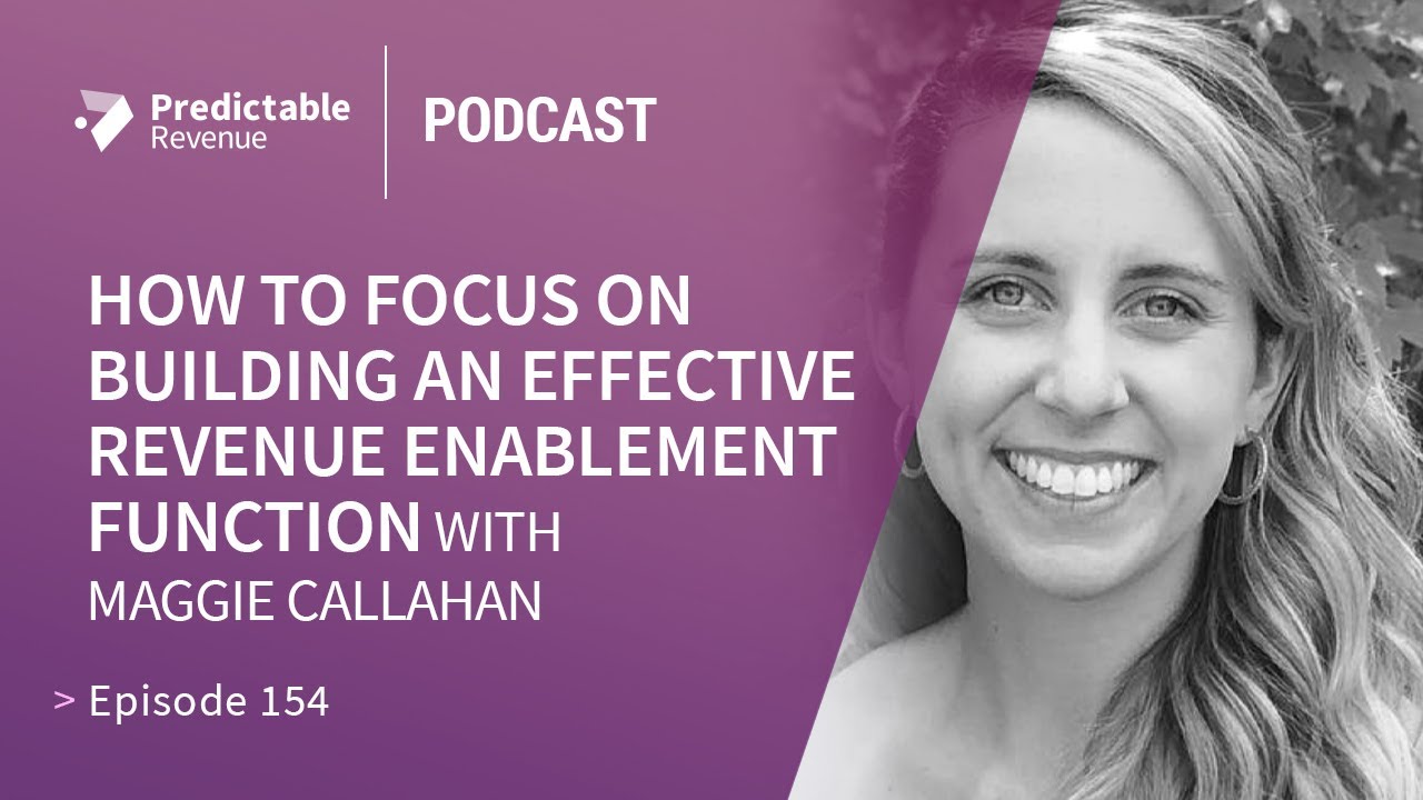 Building an effective revenue enablement function