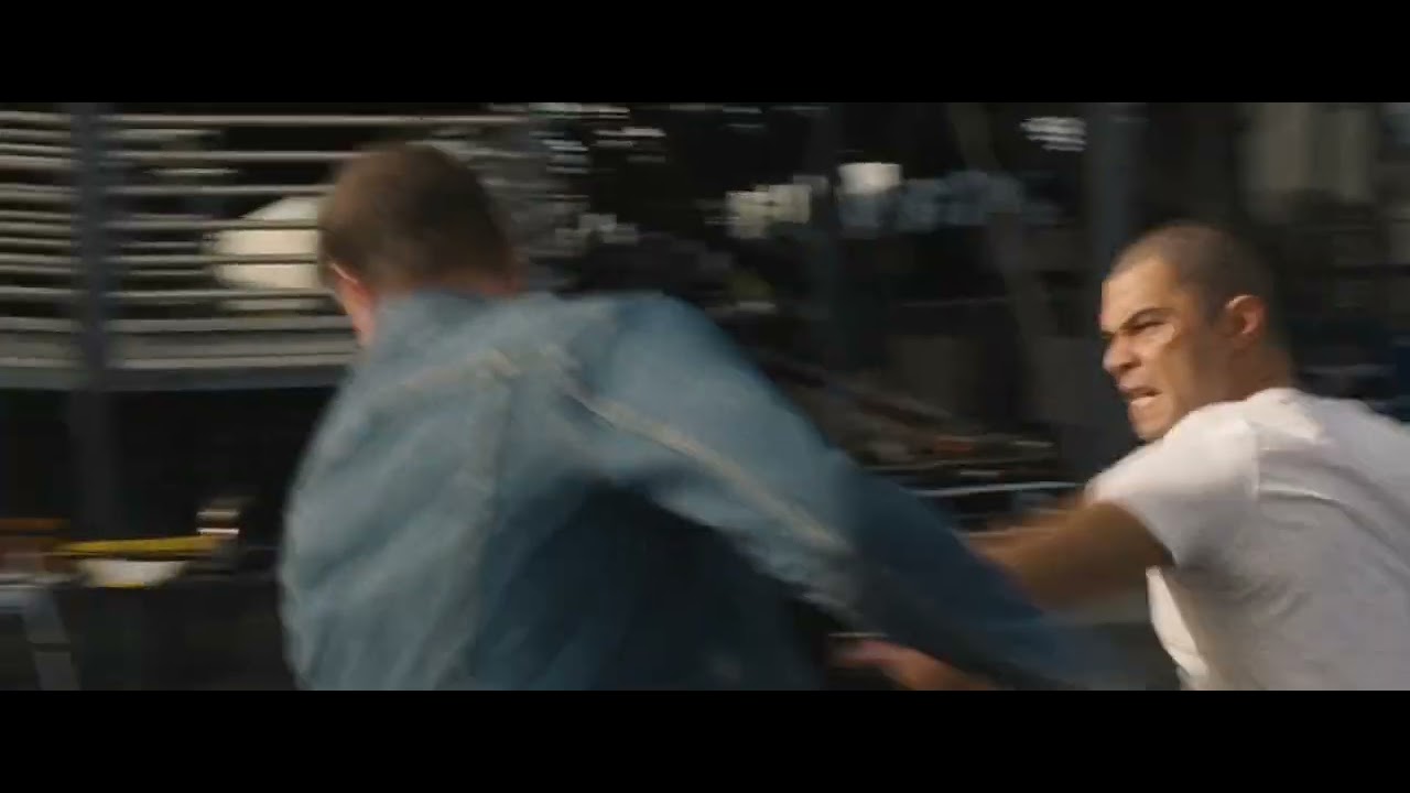 F9 Dom Toretto Attacks Kenny Linder with a wrench for killing his father scene