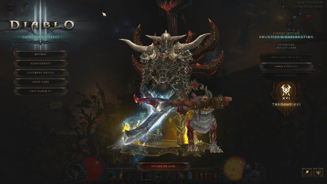 Diablo 3 Season 36 Start Unlimited Gear Mats Farm Rend WW Barb!!!!!SSF