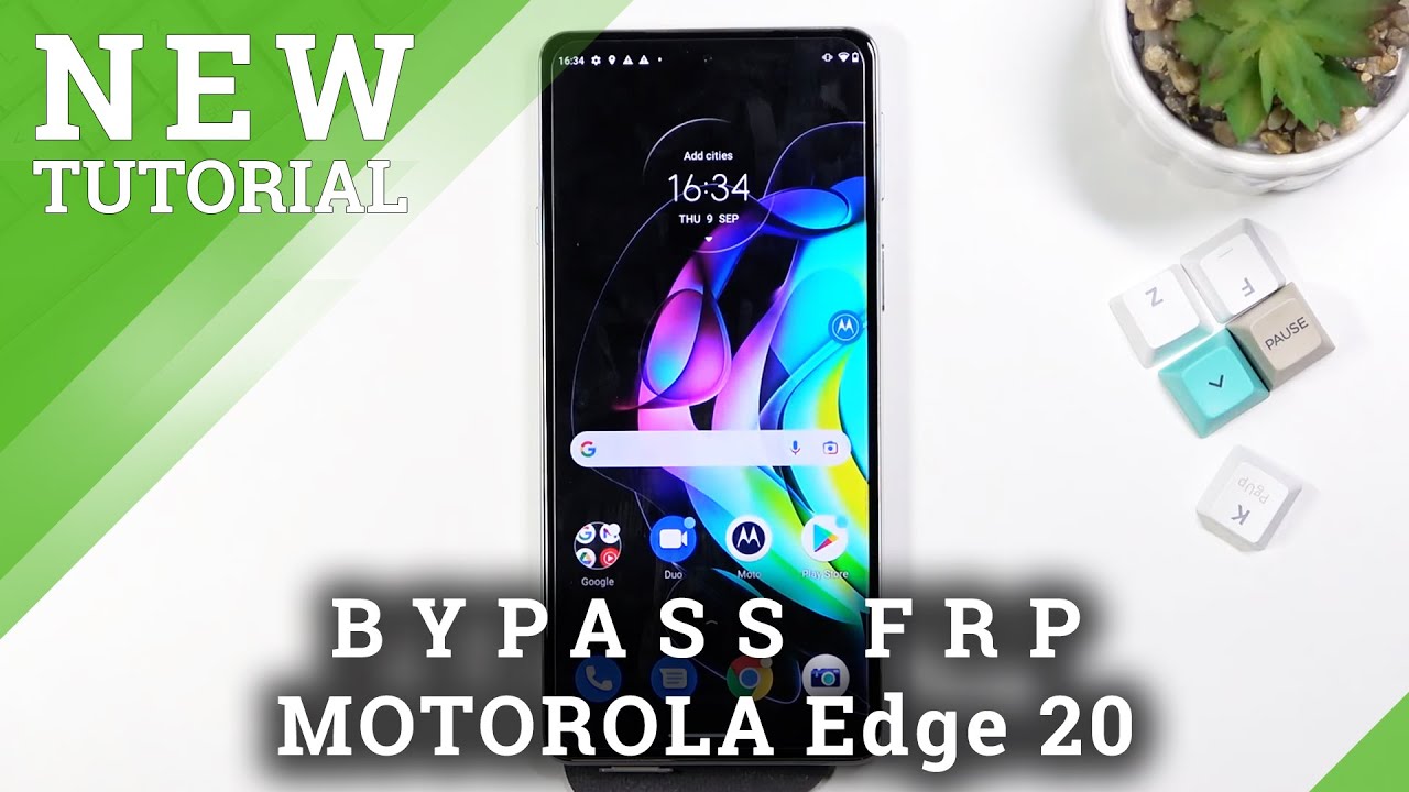 How to Bypass Google Verification on MOTOROLA Edge 20 - Remove FRP | Skip Google Lock Android 11