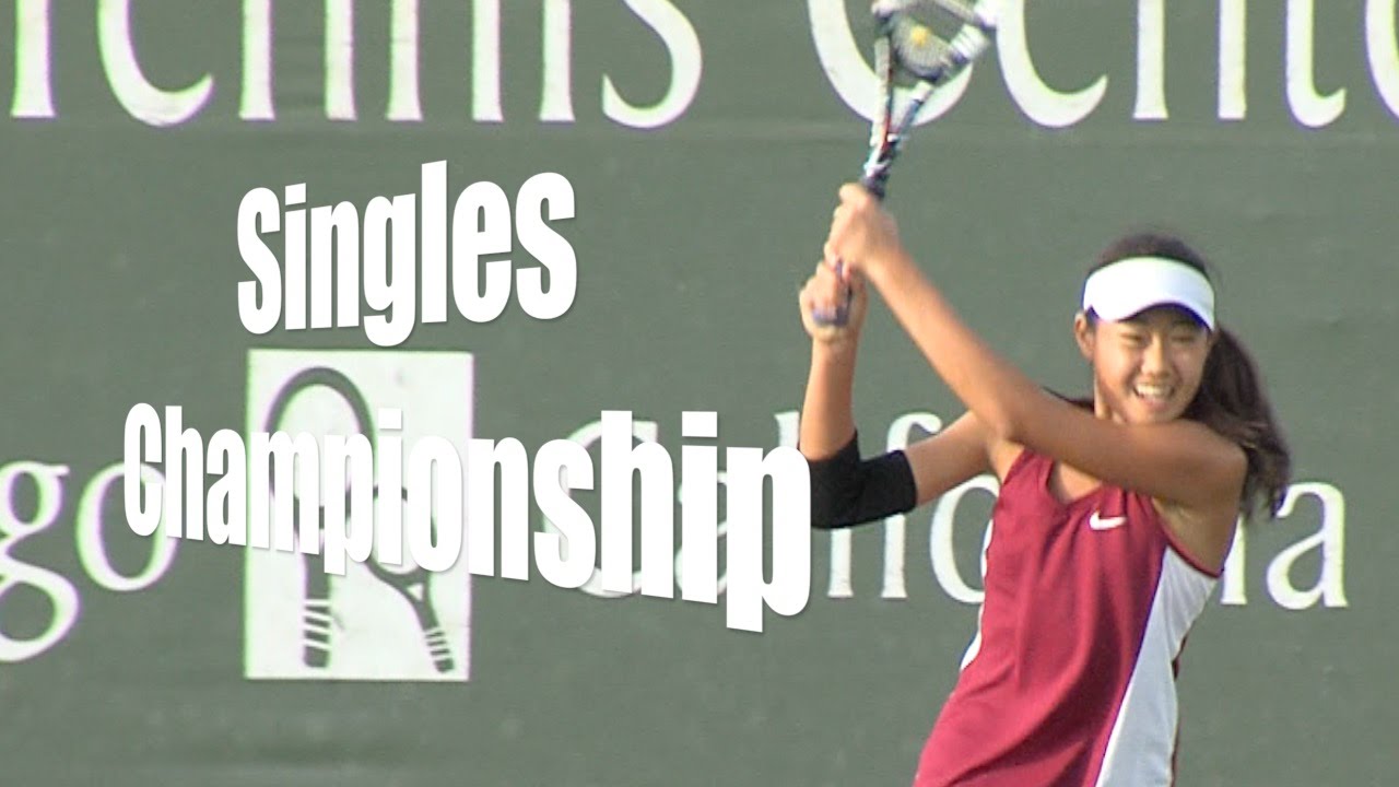 Hannah Zhao vs. Kelsey Chen of Torrey Pines, Singles Final, 11/15/14