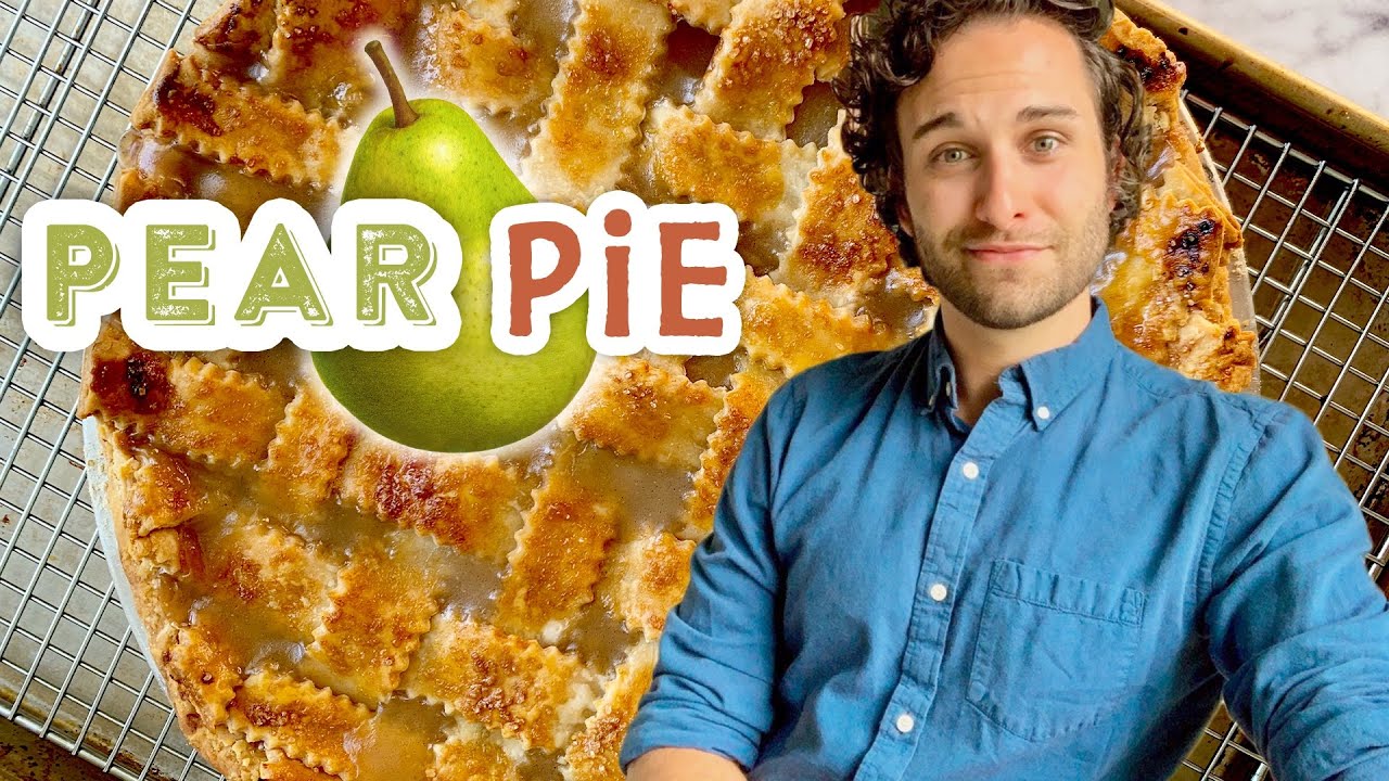 The ONLY Pear Pie Recipe You'll Need | DELICIOUS Warm & Chilled | Southern Living From Home