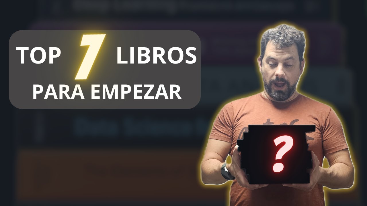 Los 7 LIBROS que sí valen la pena en ciencia de datos (y por qué)