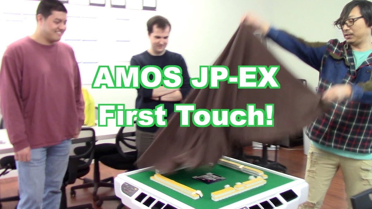 Japanese Mahjong Automatic Table AMOS JP-EX First Touch