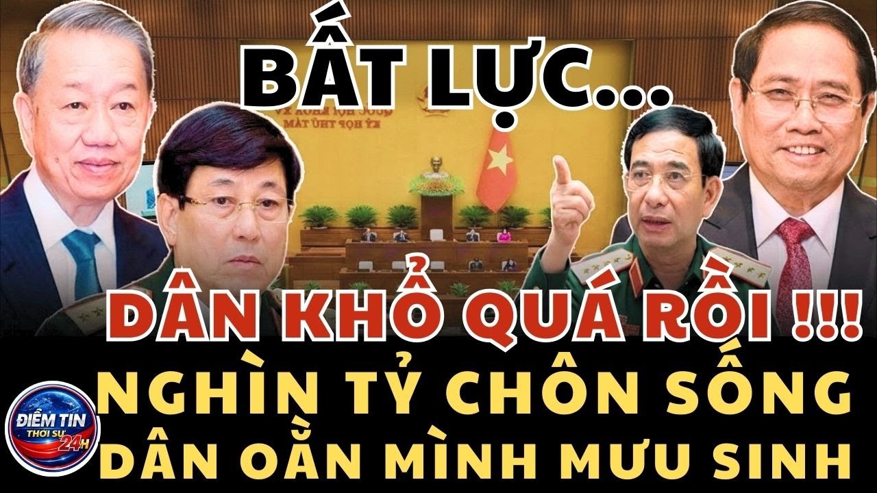 Điểm tin thời sự:Tiền NGHÌN TỶ bị chôn sống, DÂN NGHÈO oằn mình mưu sinh !!!!