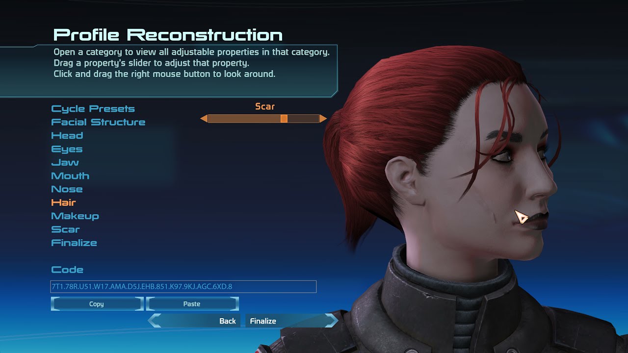 Mass Effect Legendary Edition 2021 - Re-Creating Shep Again - Opening Sequence [4K UHD HDR]