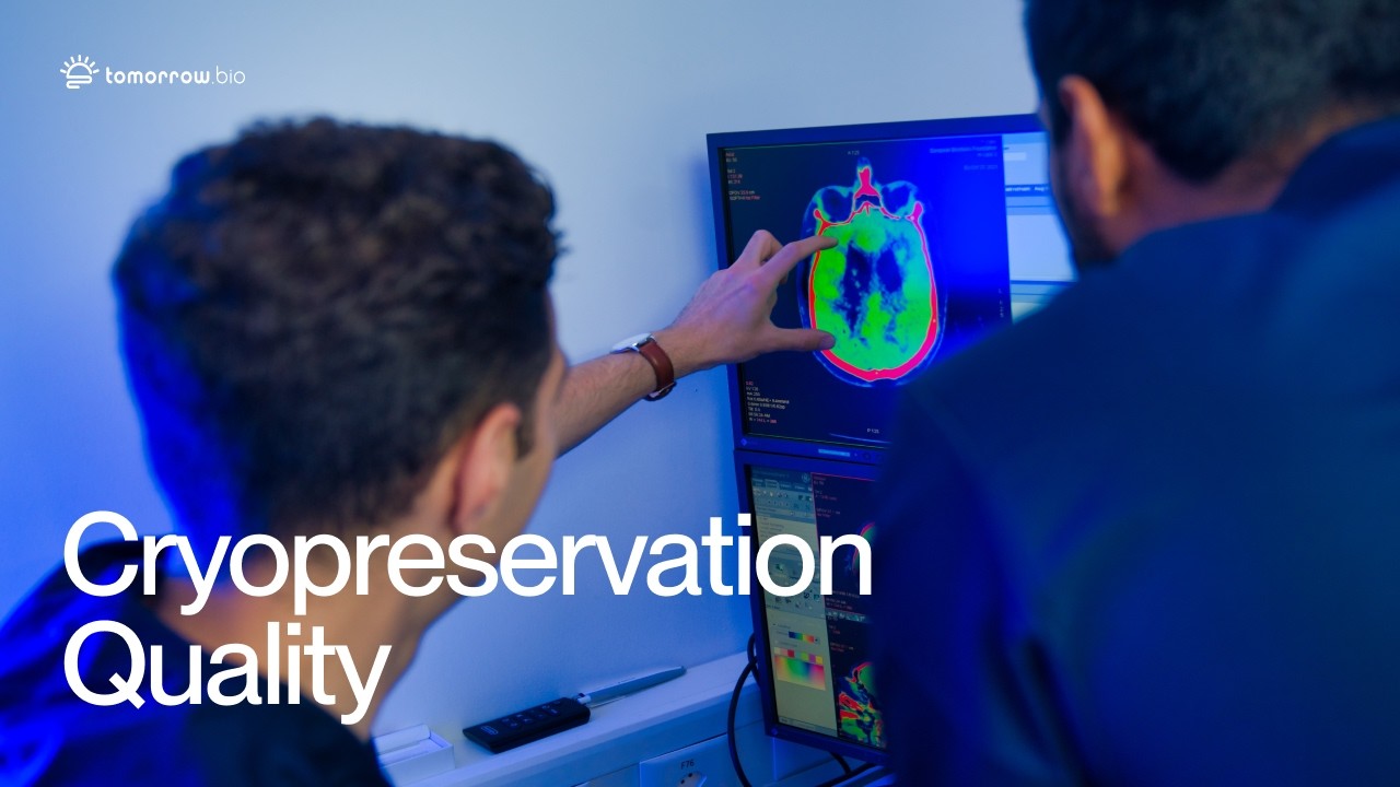 Cryopreservation quality | Tomorrow.bio