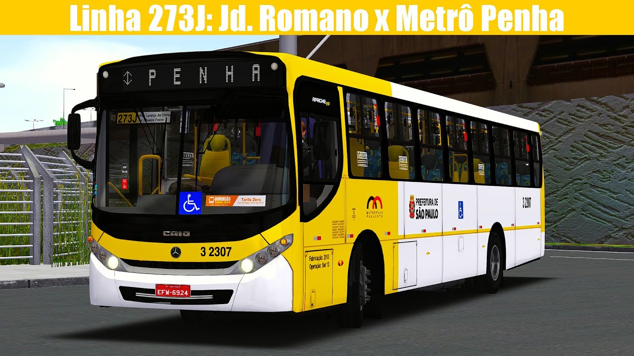 OMSI 2 | Caio Apache VIP III - MB: OF-1721 | Linha 273J