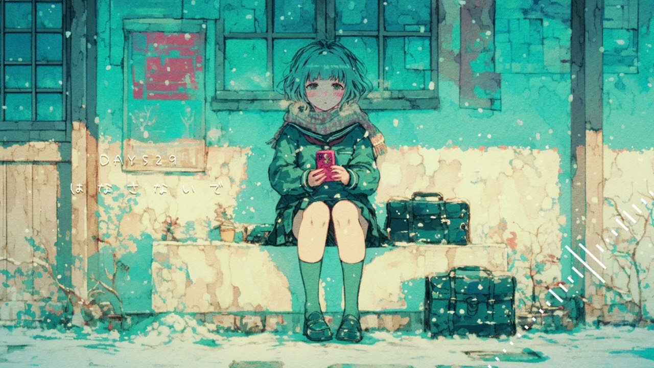 【 DAY529 】はなさないで / 蒼い鍵盤【 作業用/やさしいピアノ/毎日フリーBGM  】