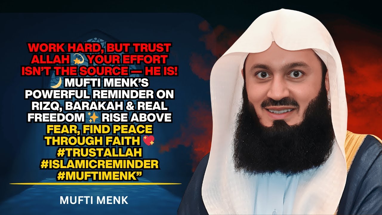 Work Hard, But Depend On Him — Real Freedom in Islam