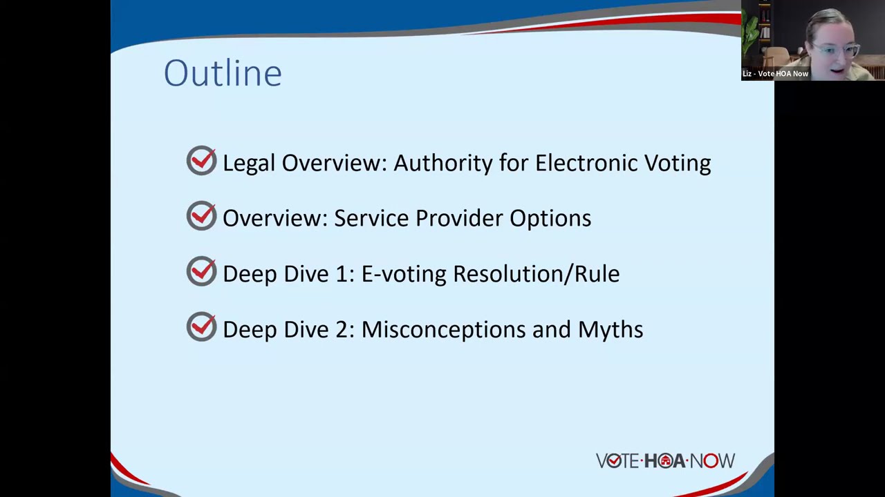 Deep Dive: Navigating the Choices for Electronic Voting | HOA Best Practices & CEU Insight