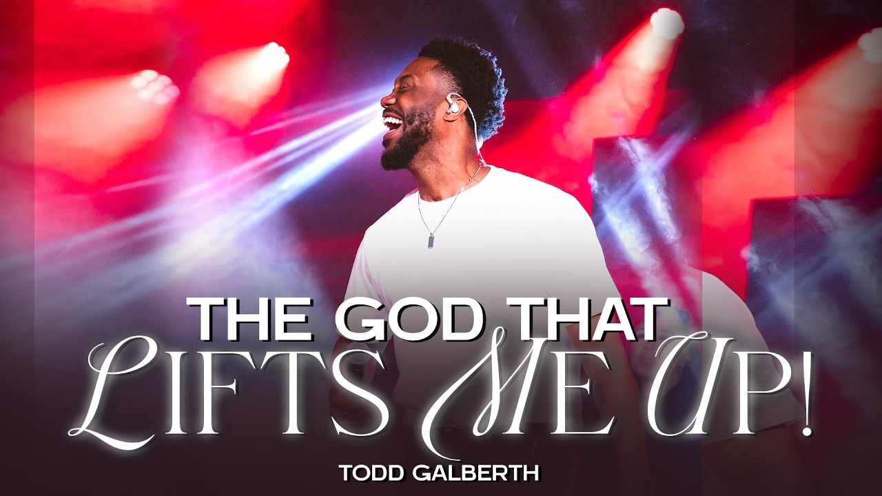 The God That Lifts Me Up! + You Are My Strength - Todd Galberth in an intense moment of worship