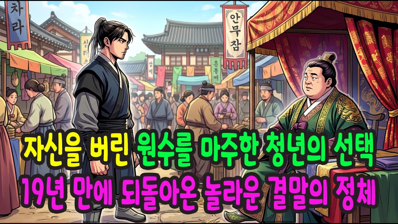 복수할 기회는 충분했다, 하지만 그 아이는 '이것'을 하기로 결심했다 | 조선 야담 오디오북