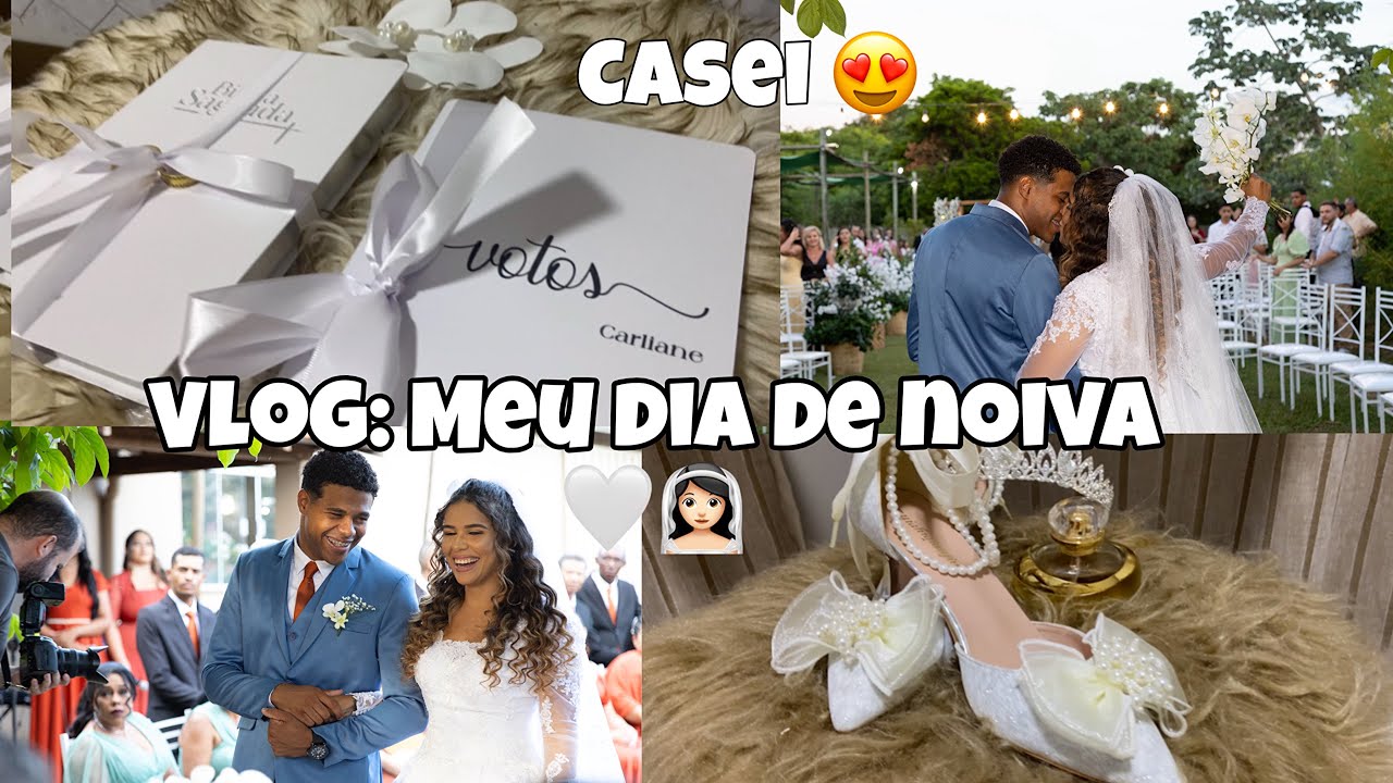 CASEI, MEU CASAMENTO | VLOG DIA DA NOIVA 👰🏻‍♀️🤍 #casamento #diadanoiva #noiva 