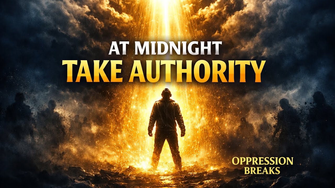 At Midnight,  GOD Take Authority | OPPRESSION BREAKS & POWER RETURNS | Day 5 Midnight Prayer