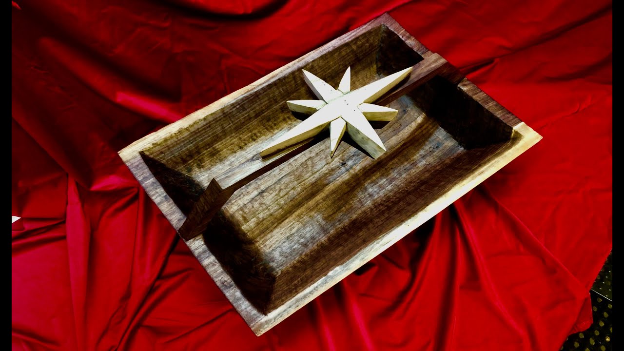 TIME LAPSE - Hand Carved STAR Bowl