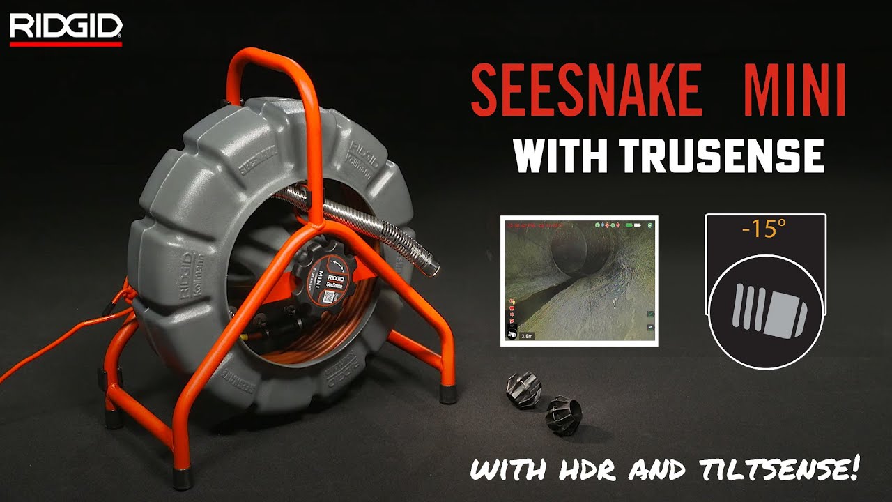 Камеры Ridgid SeeSnake с TruSense добавляют функции HDR и TiltSense — Ohio Power Tool