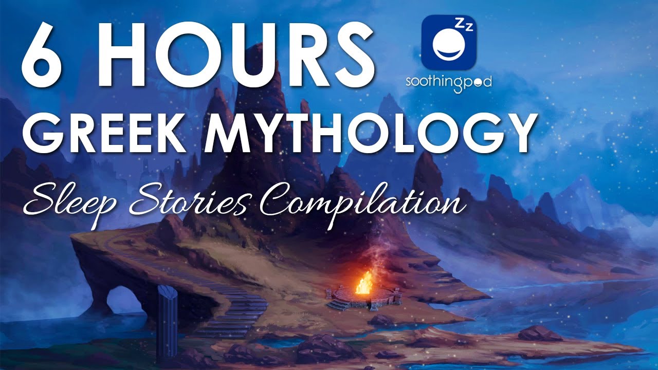Bedtime Sleep Stories |  💙 6 HRS Greek Mythology Compilation 🔥 | Sleep Story for Grown Ups | Heroes