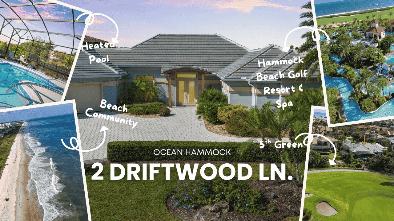 2 Driftwood Lane | Custom Home on the 5th Green | Ocean Hammock, Florida Luxury Living