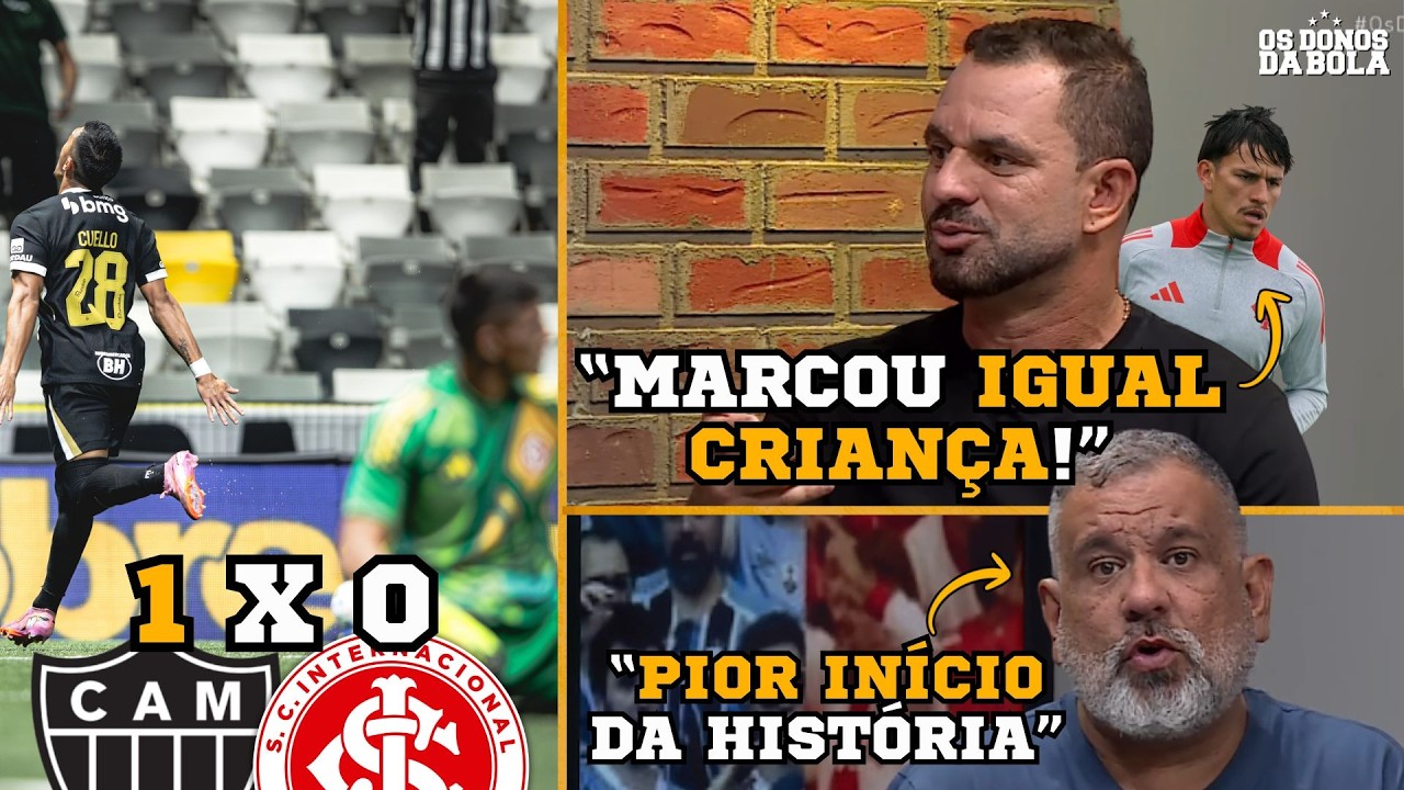 INTER perde para o GALO por 1 a 0, na Arena MRV | 