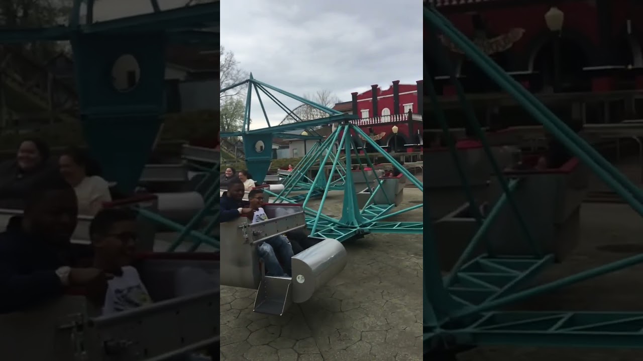 Six Flags America Slow Motion Video 4-7-19