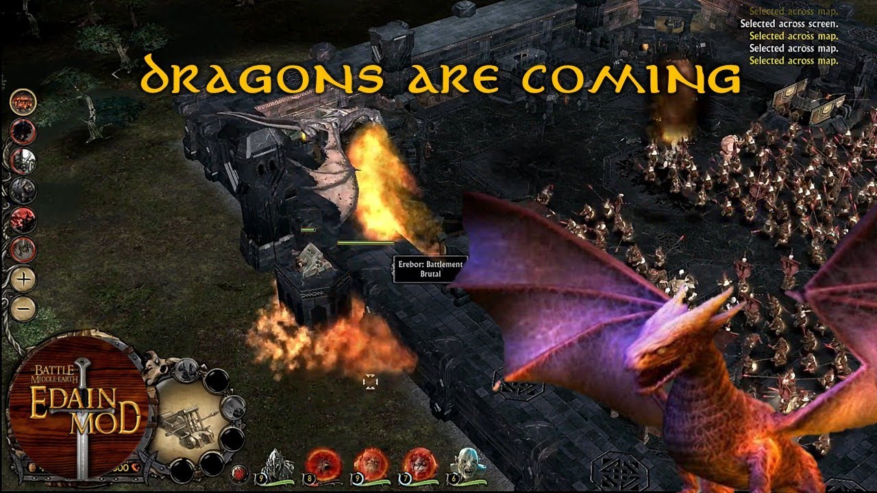 Keeping the enemy alive long enough for Dragons | Edain Mod 4.8.3