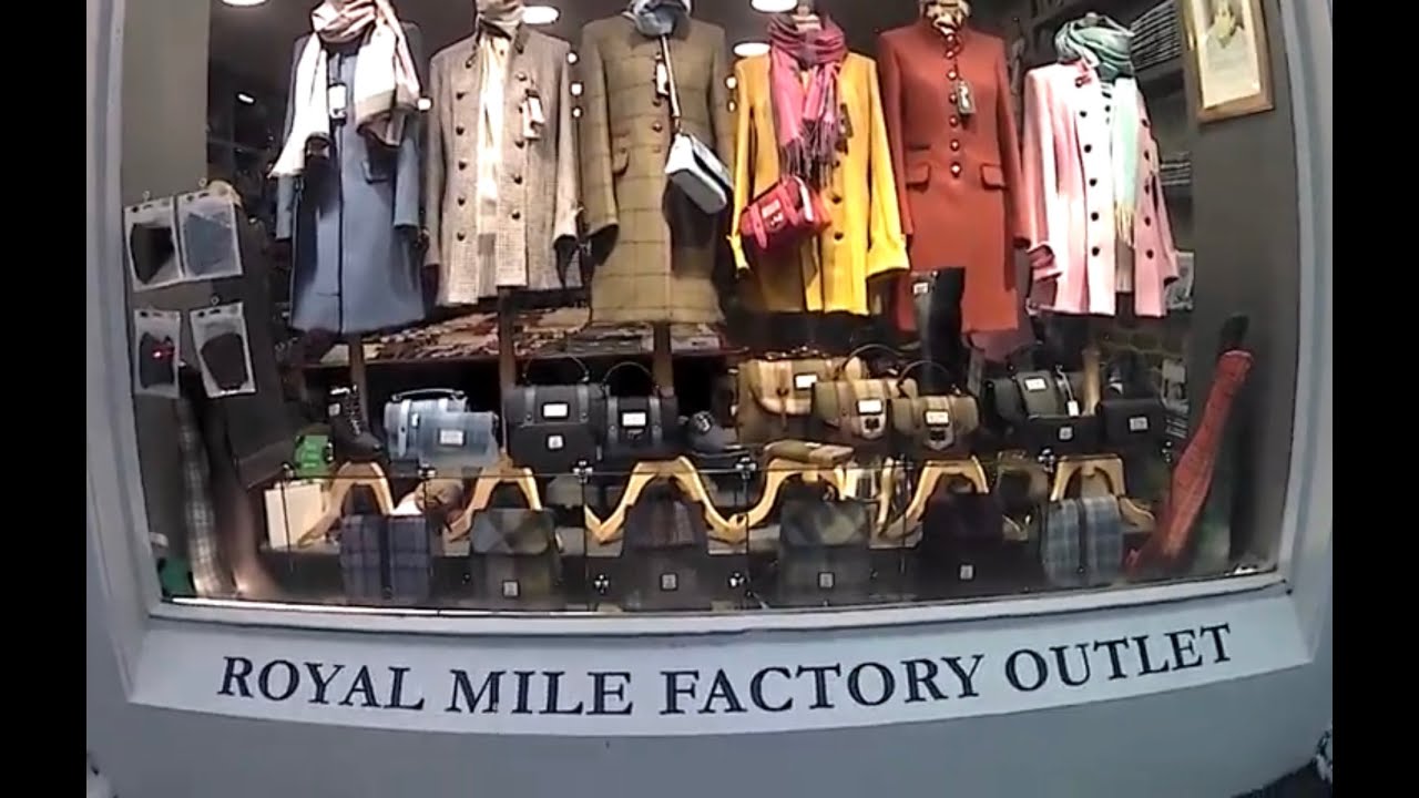 Window Shopping in Edinburgh's Old Town - 18 Oct 2020