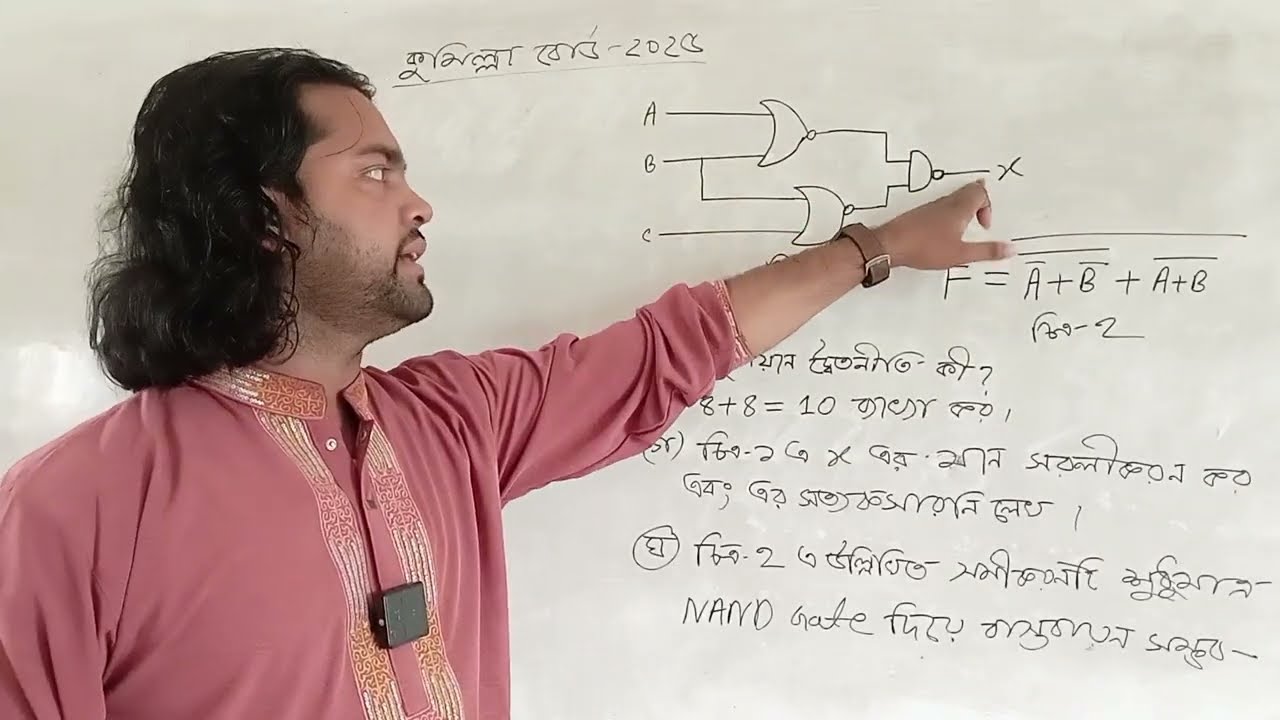 কুমিল্লা বোর্ড ২০২৫ আইসিটি অধ্যায় ৩.২ লজিক গেইট | Comilla Board 2025 ICT Chapter 3.2 digital device