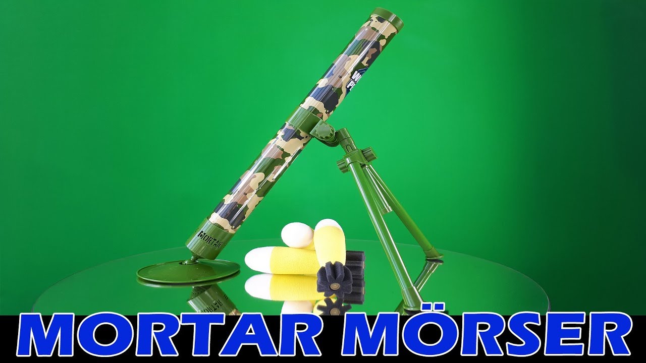 MORTAR MÖRSER mit SCHAUMSTOFFGRANATEN [Vorstellung]