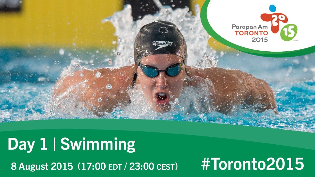 Day 1 | Swimming | Toronto 2015 Parapan American Games