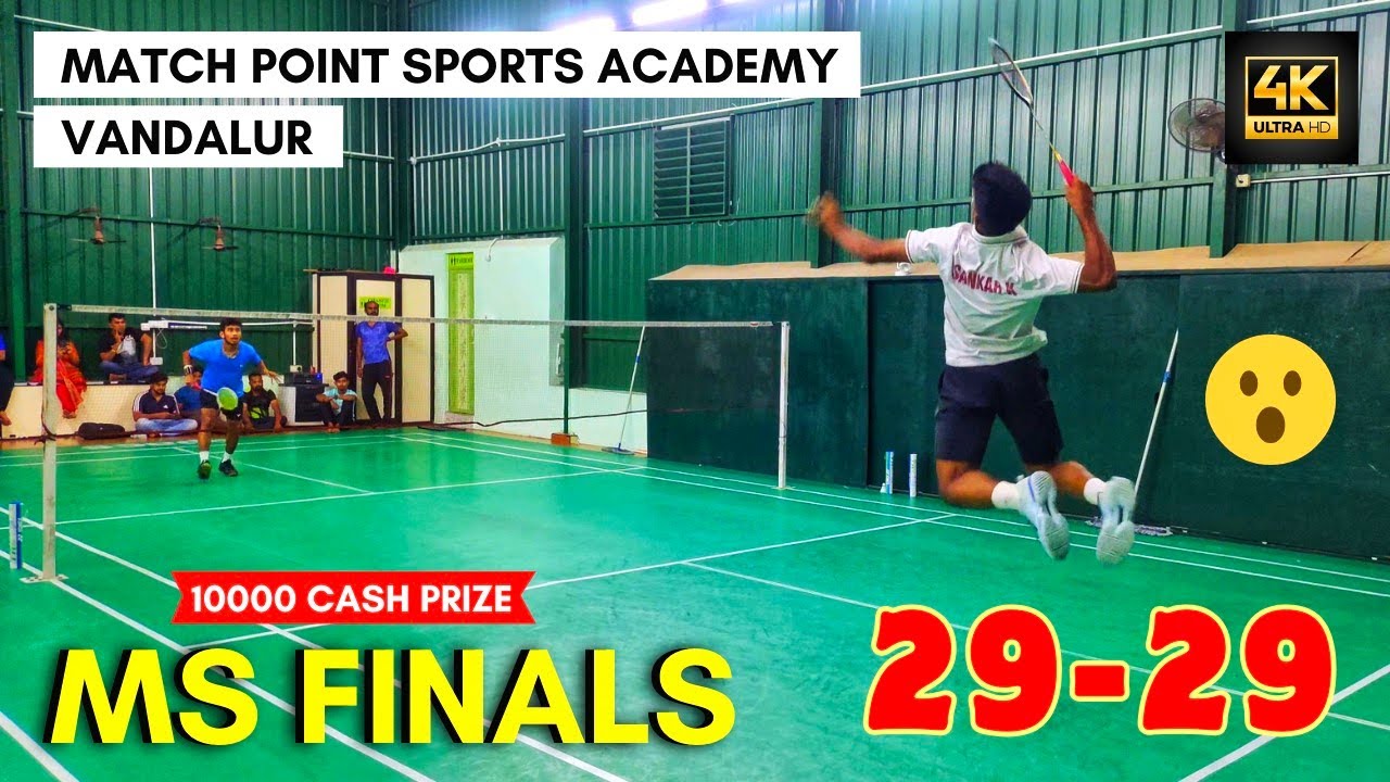 KISHORE S vs D.N. MANOJ | MS FINALS 🔥| MATCH POINT SPORTS ACADEMY - OPEN BADMINTON TOURNAMENT 2024
