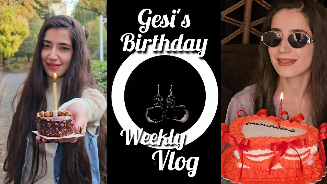 هفته قبل از تولدم چه اتفاقی افتاد؟پشت صحنه‌ چالش‌ها،اتفاقات غیرمنتظره|Weekly Vlog