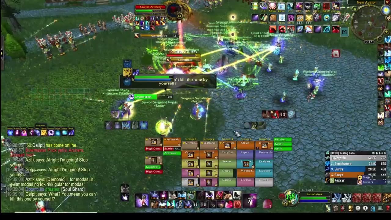 SoD High Commander Beatrix boss Heal Mage Scarlet Enclave WoW Classic