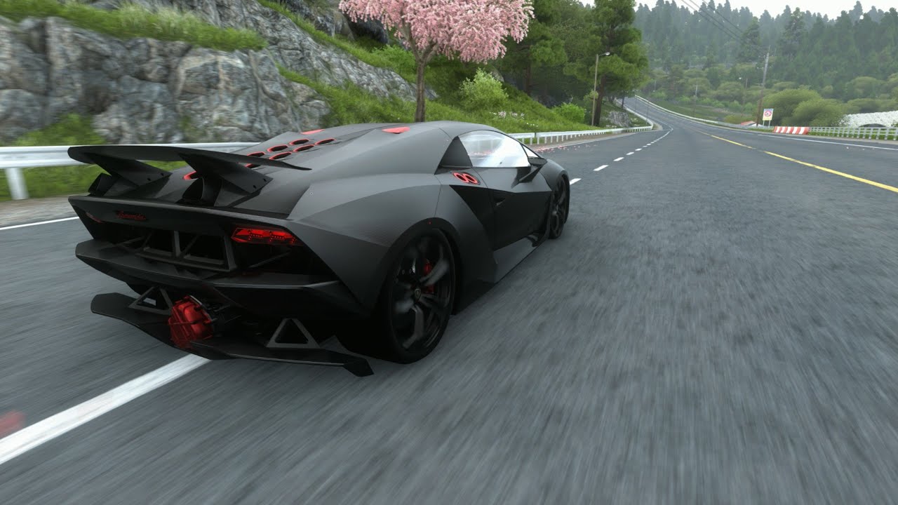 DRIVECLUB - Takahagi Hills Reverse - 1:33.399 (Lamborghini Sesto Elemento)