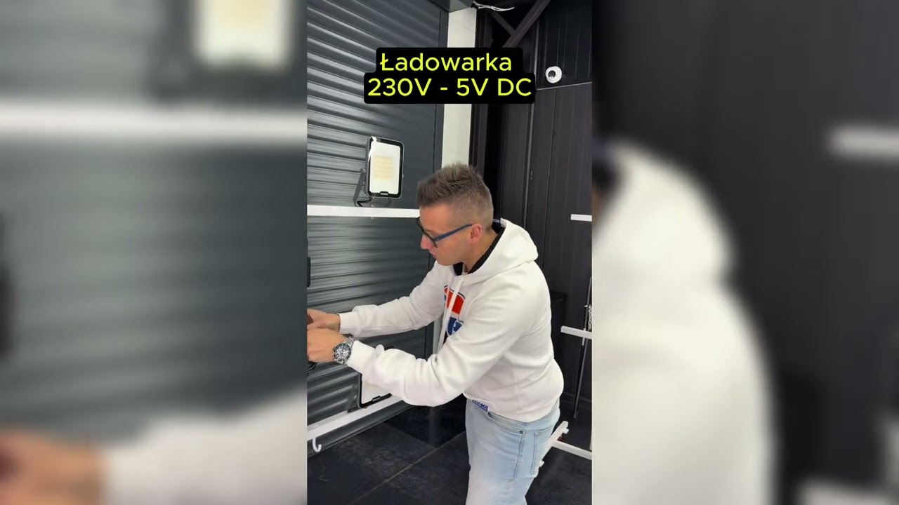 Profesjonalny wózek oświetleniowy LED, ALPINA GARAGE 