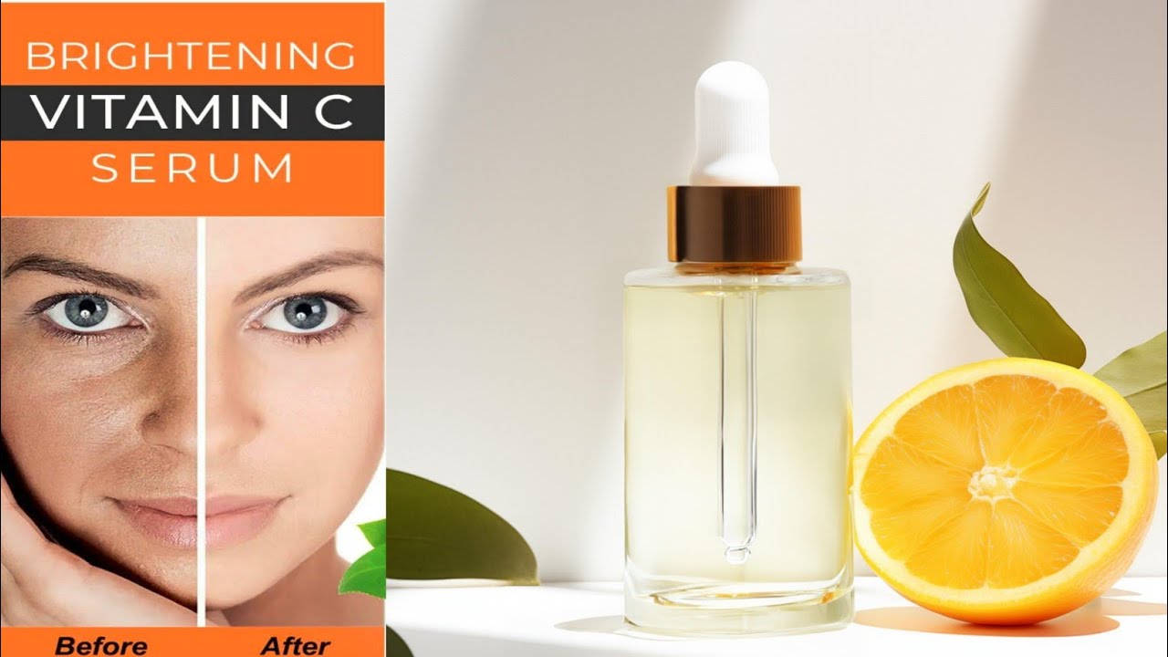How to make Vitamin C Serum at home | Homemade Vitamin C Serum | Diy vitamin C Serum | orange serum