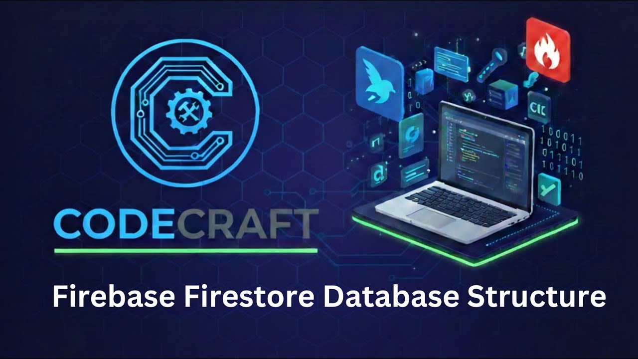 Firebase Firestore Database Structure Explained | Beginner Guide | CodeCraft (part 9)