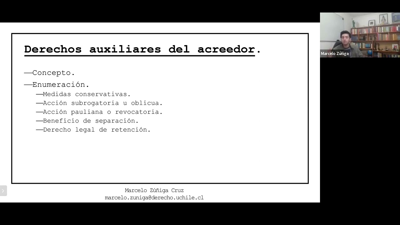 Resumen Efectos de las Obligaciones (2/2): Los derechos auxiliares del acreedor.