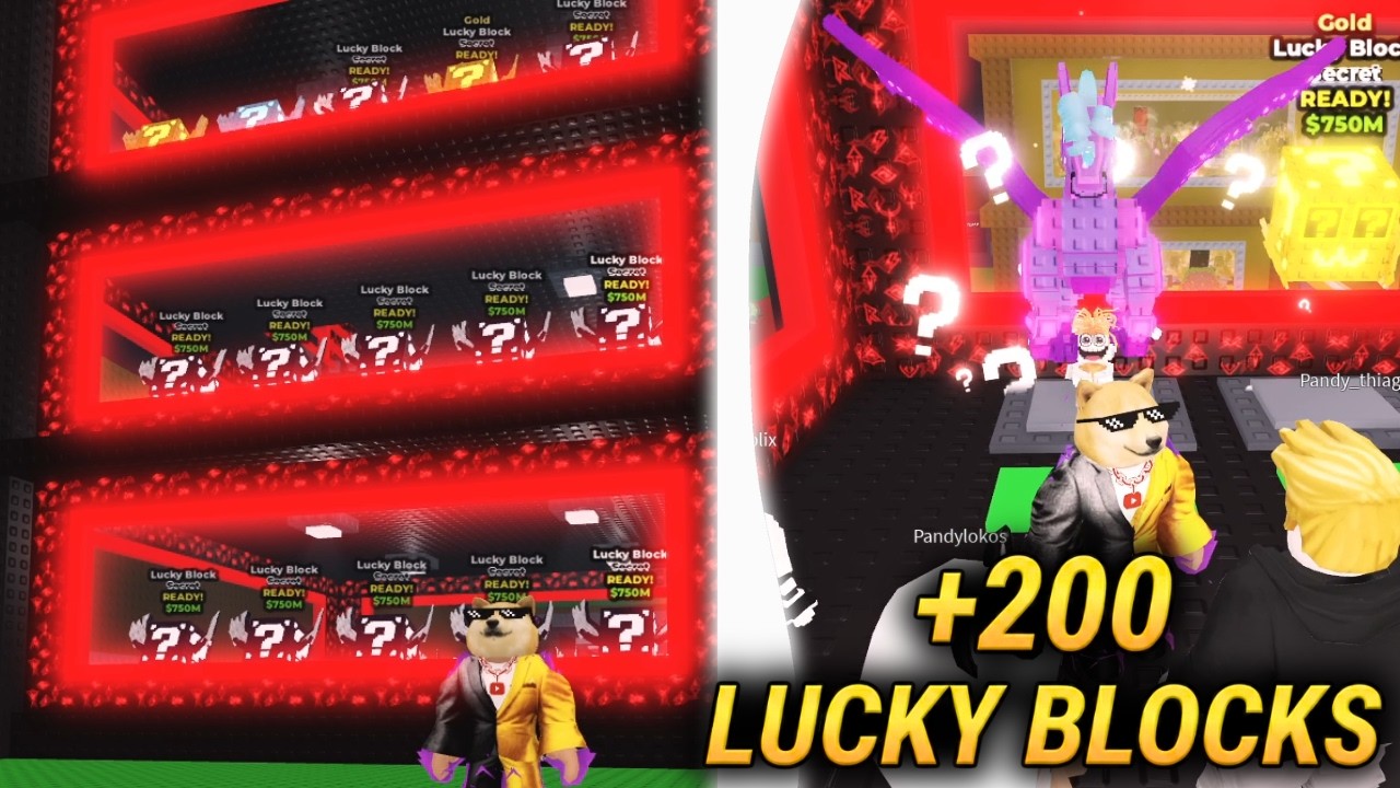 ABRÍ +200 LUCKY BLOCKS SECRETAS para CONSEGUIR el NUEVO CELESTIAL PEGASUS 😱🔥