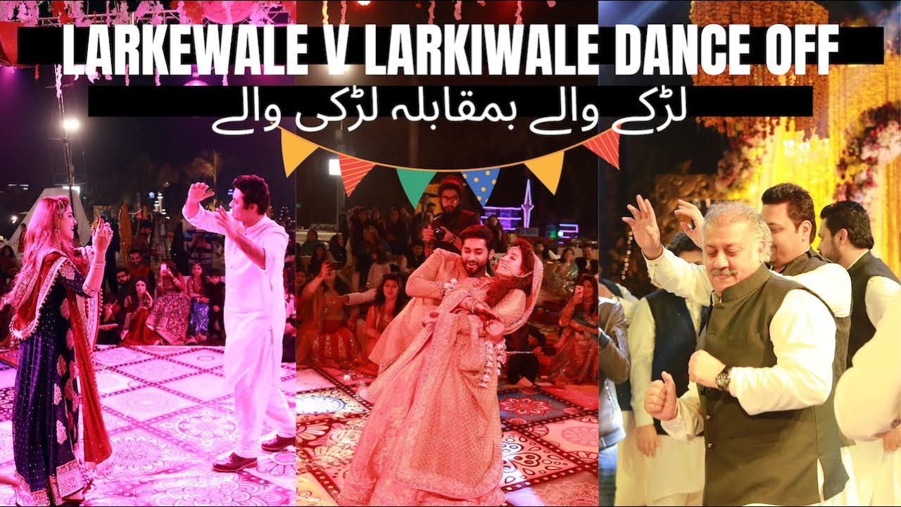 Larkewale V Larkiwale Dance Off, Muqaddas & Hasham Mehndi | ماشاءاللہ | 💕 Lahore Pakistan.