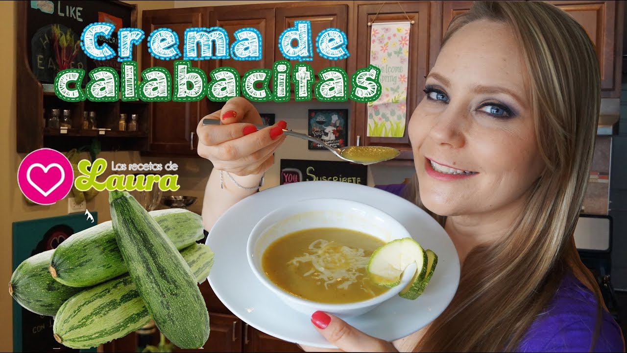 Como hacer CREMA DE CALABACITAS - Comida Saludable