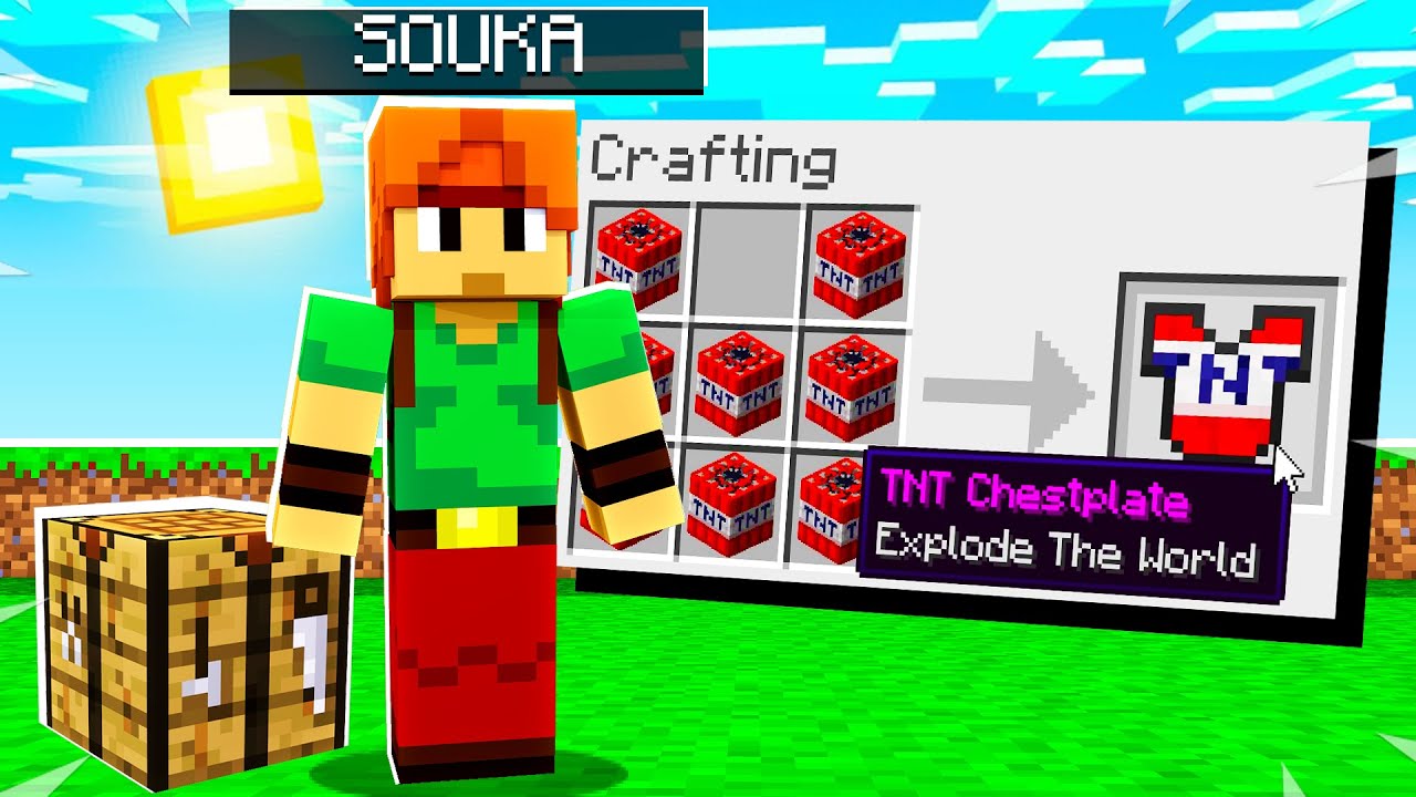 MINECRAFT mais ont peut avoir toutes les armures du monde. (Trop stylé)